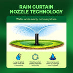 Rain Bird 5000 Rotor with Nozzle Tree 20 Pack + Rotor Screwdriver Tool | 5000RCTREE) + (CPRTOOL) 3/4 inch Inlet for Water Efficient 4 inch Pop Up, Adjustable 40 - 360 Degree Arc & 25 - 50 ft Radius