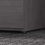 Bush Business Furniture Office 500 2 Drawer File Cabinet, 16W, Storm Gray