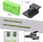 DECKMAN 1 x Leaf Blower Wall Mount | Holder | 2 x Battery Holders Compatible with EGO Leaf Blower/Battery, Blower Wall Mount for EGO 530 615 650 CFM Blower, Battery Mounts Fit for EGO 54v Batteries