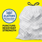 Glad ForceFlex Tall Kitchen Trash Bags, 13 Gallon, Gain Original, 110 Count (Package May Vary)