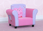 Delta Children Kids Character Upholstered Chair, Peppa Pig