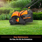 LawnMaster GV1212B Scarifier and Dethatcher 13-Inch 12AMP