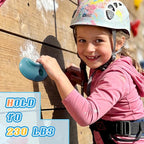 32 PCS Rock Climbing Wall for Kids,Rock Wall Climbing Holds,Adults Climbing Wall Grip Kits Holds Up to 230 lbs for Outdoor Indoor Home Playground Climbing Wall Holds（Pastel Color）