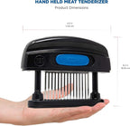 Jaccard 15-Blade Meat Tenderizer, Simply Better Meat Tenderizer, ABS Columns/ Removable Cartidge, NSF Approved, Black