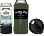 BrüMate Hopsulator Trio 3-in-1 Insulated Can Cooler for 12oz / 16oz Cans + 100% Leak Proof Tumbler with Lid | Insulated for Beer, Soda, and Energy Drinks