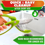 Salad Scissors for Chopped Salad, 8.9 In Stainless Steel | Double-Blade Lettuce Chopper Scissors; Chops Greens, Tomato & Herbs in Bowl, No Knife Needed; Anti-Splash Head; Safety Lock