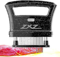 ZXZ Meat Tenderizer Easy to hold large handle | Detachable 48 stainless steel blade | Easy To Use & Clean (Black)