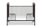 Namesake Abigail 3-in-1 Convertible Metal Crib in Vintage Iron, Greenguard Gold Certified
