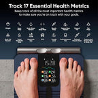 Wyze Smart Scale BodyScan with Handle, 8-Electrode Body Composition Scale for Body Weight, BMI, Body Fat, Muscle Mass, Segmental Analysis, 400 lbs, White