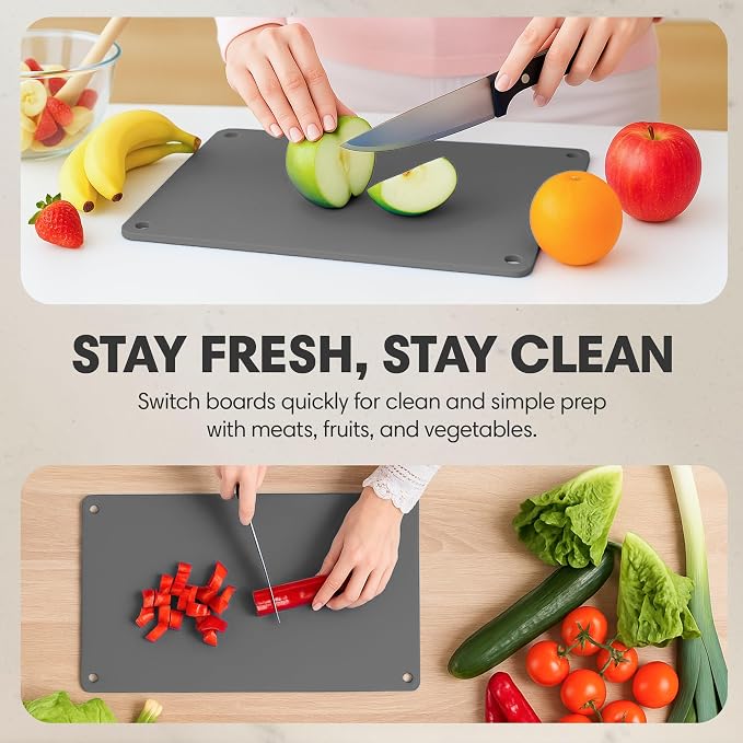 Karving King Plus Large Cutting Board - Juice Groove, Spikes & Drip Tray