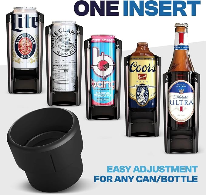 Frost Buddy XL Can Cooler - Fits 12/16/20/24 oz Cans & Bottles (Nebula) | Keeps drinks chilled 12+ hrs | No sweat, no condensation | Fits slim & standard cans | Durable, portable design