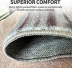 8x10 Area Rug, Plush Soft Living Room Rug Machine Washable - Large Non-Slip Stain Resistant Rug for Bedroom, Geometric Pet Friendly Carpet