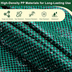 Remiawy Reusable Yard Waste Bags, 4 Packs 32 Gallons Lawn and Leaf Garden Bags Heavy Duty with 4 Handles, Collapsible Yard Waste Containers Camping Yard Recycling Bin for Debris Leaves Grass Clippings