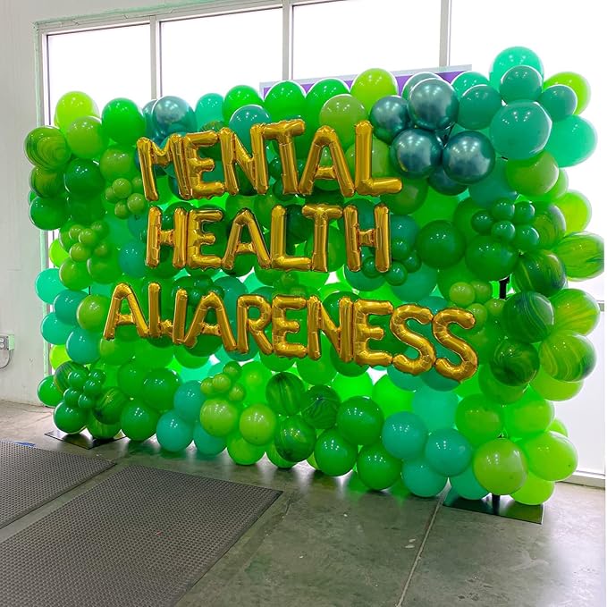 130pcs Lime Green Balloons Different Sizes 18" 12" 10" 5" Light Green Balloons for Birthday Dinosaur Baby Shower St. Patrick's Day Summer Jungle Forest Safari Party Decorations