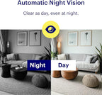 Canary View Indoor Home Security Camera 1080p HD WiFi IP | 24/7 Watch Live Video, Motion Alerts, Two-Way Talk, Night Vision, 10x Zoom, Private Mode, Works with Alexa, Google Assistant and More