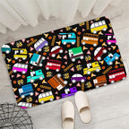 Car Rug Play Mat Kids Rugs for Playroom Car Rug for Boys Room Kids Mat Construction Play Mat Car Play Rug Car Carpet for Kids Carpet for Bedroom Truck Rugs for Boys Room,Black 2'×3'