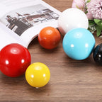 uxcell 2 Pcs Gazing Globe Decor Ball 2.5 Inch 63mm Reflective Garden Sphere Hollow Ball, Seamless Stainless Steel Gazing Ball, Smooth Mirror Globe for Garden Home Decor, Bright White