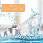 2 Pcs Measuring Spoons Tablespoon Measuring Spoon 1 Tbsp (3 tsp | 15 ml |15 cc| 0.5 oz) Mini Spoons Stainless Steel Measuring Spoons for Kitchen Cooking Spoon(Silver)