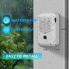 Smart Lock Box, Key Lock Box for Outside, WiFi Lock Box App Controlled, Realtor Lock Box with Bluetooth Digital Keypad, Outdoor Security Box for Keys for Homeowners Families Agents Office