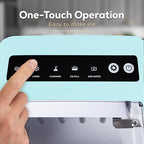 Igloo Automatic Self-Cleaning Portable Electric Countertop Ice Maker Machine with Handle, 26 Pounds in 24 Hours, 9 Ice Cubes Ready in 7 Minutes, with Ice Scoop and Basket