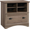 Sauder Harbor View Lateral File, Salt Oak finish