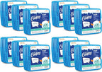 Cool Coolers by Fit + Fresh, 4 Pack Slim Ice Packs, Space Saving Reusable Ice Packs for Lunch Boxes or Coolers