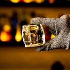 GLAZER mini, Clear Barrel Ice Mold for Whiskey