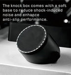 Knockbox 4.8 Inch Espresso Knock Box for Breville Barista Style Coffee Espresso Accessories Coffee Puck Knock Box Espresso Dump Bin Trash Can Tamping Station Gift