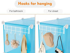 HOMIDEC 20-Cube Storage Organizer, Closet Organizer Storage Shelf Bookcase Bookshelf with Metal Hammer, Storage Cubes Organizer Cabinet for Kids, Closet, Bedroom, Bathroom