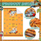 Boyiee 6 Pcs Camping Kitchen Towels Absorbent Dishcloths | Bonfire Tent Car Tea Towels with Funny Sayings 24 x 16 Inches Novelty Gifts for Rv Campers Happy Camper Accessories