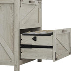 kathy ireland Home by Bush 2-Drawer Lateral File Cabinet, Letter/Legal, Cottage White, 29-Inch (CGF129CWH-03)