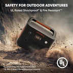 Jackery Explorer 1000 v2 Portable Power Station and Carrying Bag, 1070Wh LiFePO4 Battery,1500W AC/100W USB-C Output, 1 Hr Fast Charge, Solar Generator for for Outdoor, Camping