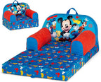 Delta Children Cozee Buddy Flip-Out Kids Chair, Mickey Mouse