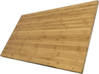 VWINDESK 48 x 27.5 x 1 Inch 100% Solid Bamboo Desk Table Top Only,for Standing Desk Home Office Desk(Right Angle)
