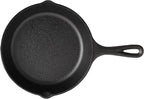 Lodge Wildlife Series-8" Cast Iron Skillet with Duck Scene, 8", Black (Pack of 3)