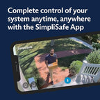 SimpliSafe 8 Piece Wireless Home Security System - Optional 24/7 Professional Monitoring - No Contract - Compatible with Alexa and Google Assistant , White