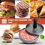 GVODE Stainless Steel Meat Grinder for KitchenAid Mixer, with Burger Press | Dishwasher Safe, Meat Grinder Attachment for KitchenAid Stand Mixer Includes 4 Grinding Plates, 3 Sausage Tubes, 2 Blades
