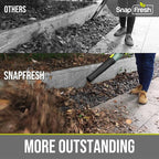 SnapFresh Cordless Leaf Blower - 550CFM Brushless Electric Leaf Blower with 4.0 Ah Battery and Fast Charger - Lightweight 20V Yard and Garden Blower for Lawn Care…