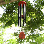 Memgift Memorial Wind Chimes - Sympathy Gift for Loss of Parent, Weather-Resistant Outdoor Keepsake for Patio in Memory of Loved One
