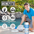 Phosphate Remover - Pool Chemicals, Pool Phosphate Remover, Pool Chemicals For Inground Pools & Above Ground Swimming Pools, Perfect for Pool Openings to Make Your Pool Phosphate Free 32oz