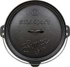 Stansport Pre-Seasoned Cast Iron Dutch Oven