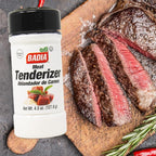 Badia Meat Tenderizer, 4.5 oz - Unseasoned Enzyme Blend for Tender Cuts of Beef, Pork, Poultry (Pack of 2)