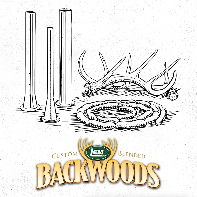 LEM Products Backwoods Reduced Sodium Breakfast Sausage Seasoning, 1.6 oz | Pre-Measured Seasoning for Wild Game and Domestic Meat, Seasons Up to 5 Pounds of Meat for Homemade Patties and Sausages