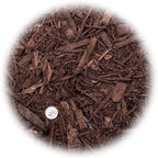 GARDENERA Brown Mulch - Create a Polished and Professional Outdoor Space - 3 QUARTS