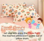 MorroMorn Pink Duvet Cover Queen, Pink Bed Set Tulips Floral Bedding Sets, Plush Fluffy Comforter Covers Set, Down Alternative Blanket Ultra Soft for Girls Kids Teen Women Full Double Size