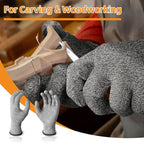Schwer ANSI A6 Cut Resistant Gloves, Food Grade Cutting Gloves for Kitchen Food Prep, Mandoline Gloves for Meat Cutting, Oyster Shucking, Knife Proof, Wood Carving, CR1401,150Pairs, L