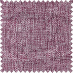 Macochico 52”Wx96”L 100% Blackout Curtains for Bedroom Living Room Nursery Lilac Pinch Pleated Linen Curtains Farmhouse Burlap Drapes Thermal Window Panels with Hooks and Tieback 1 Panel