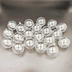 Acrylic Hollow Ball, Clear Plastic Fillable Ornaments Ball, DIY Clear Plastic Balls for New Years Present,Xmas Tree,Home Decoration,Wedding,Party (5cm/2inch,20pcs)