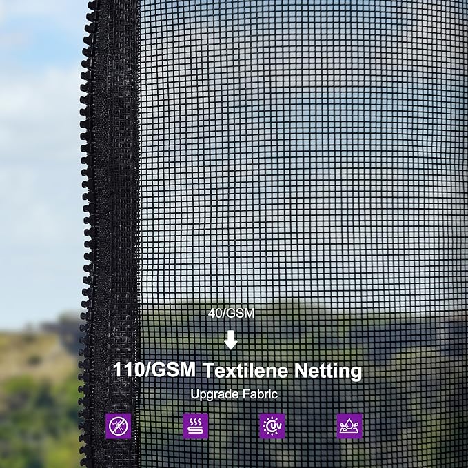 PURPLE LEAF 12' X 12' Permanent Hardtop Gazebo Outdoor Aluminum Gazebo with Galvanized Steel Double Roof for Patio Lawn Garden Aluminum with Netting and Curtains Grey
