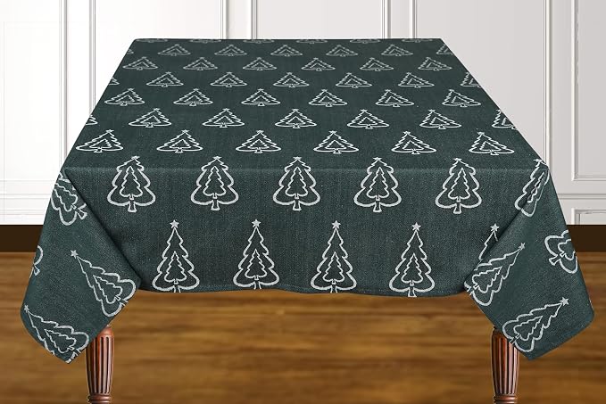 Urban Villa Tablecloth Cotton Tabletop 60x102 (8-10 Seats) Jaqrd Tree